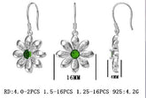 Sterling Silver Semi Mount Earrings Setting Round RD 4x4mm - Syzjewelry
